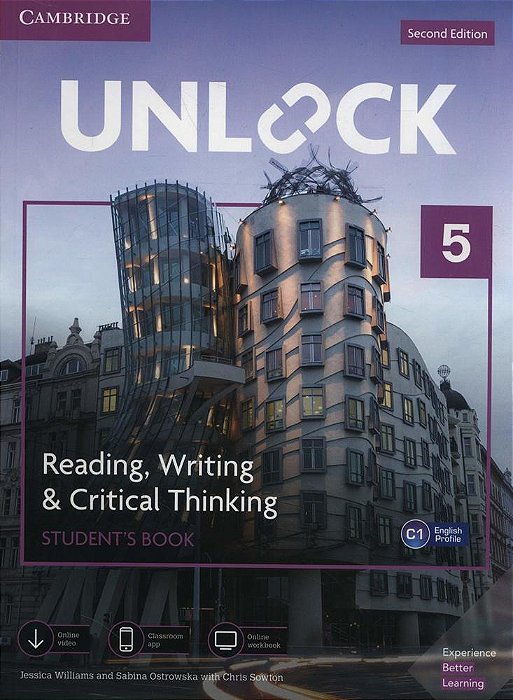 Unlock 5 - Reading, Writing, & Critical Thinking - Student's Book With Mob App And Online Workbook - Second Edition