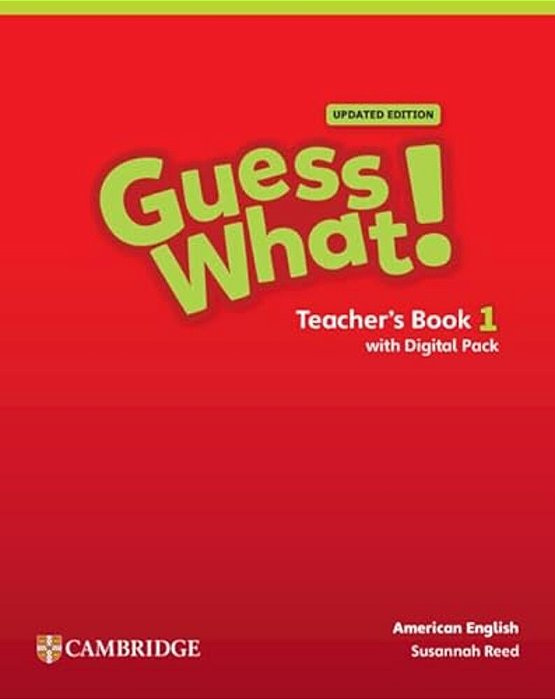 Guess What! American Edition 1 - Teacher's Book With Digital Pack - Updated Edition