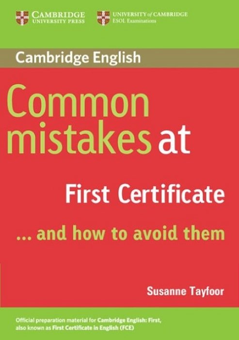 Common Mistakes At First Certificate