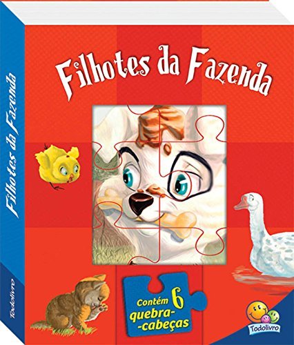 Filhotes Da Fazenda - Coleção Janelinhas De Animais