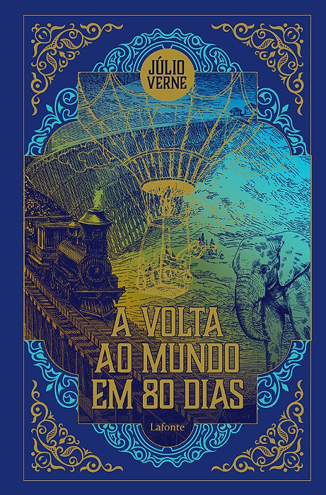 A Volta Ao Mundo Em 80 Dias Capa Dura