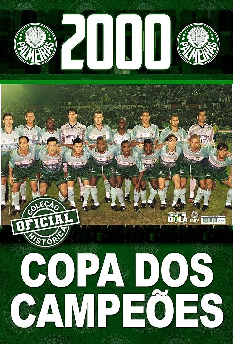 Coleção Oficial Histórica Palmeiras Edição 18 - Pôster Copa Dos Campeões 2000