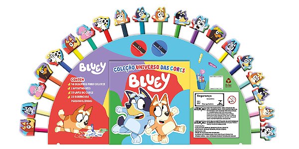 Bluey Universo Das Cores