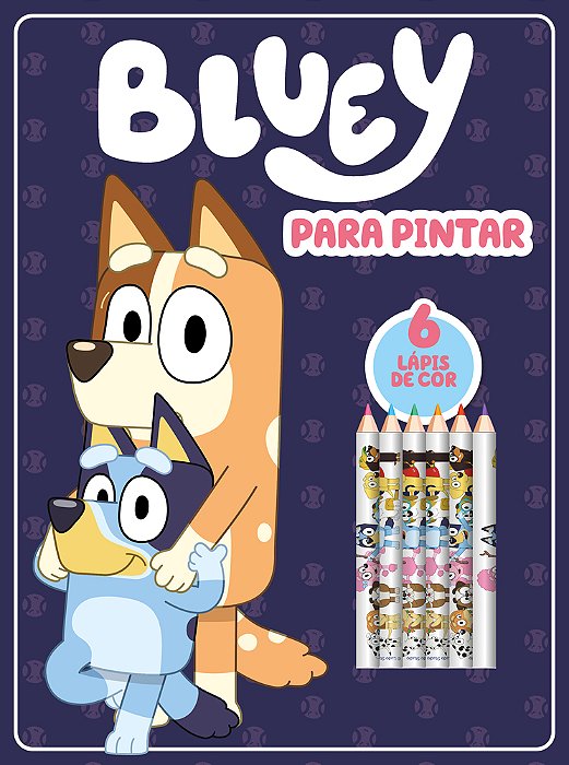 Bluey Para Pintar
