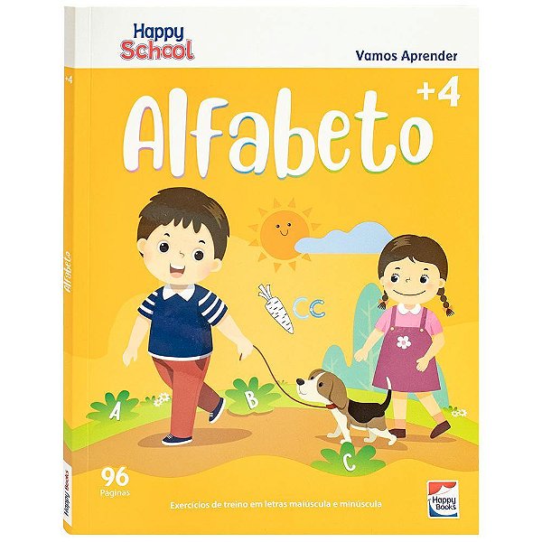 Happy School Cartilha De Alfabetização: Alfabeto