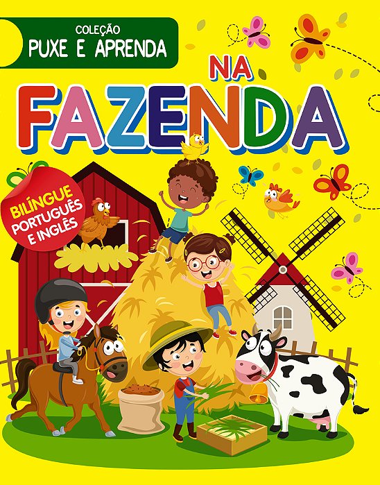 Coleção Puxe E Aprenda - Na Fazenda