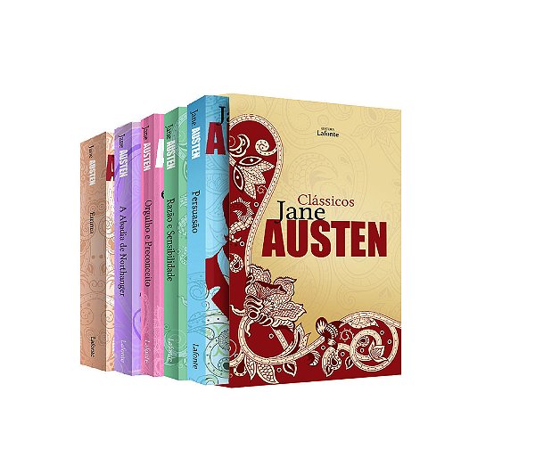 Box Clássicos Jane Austen - Caixa 05 Volumes