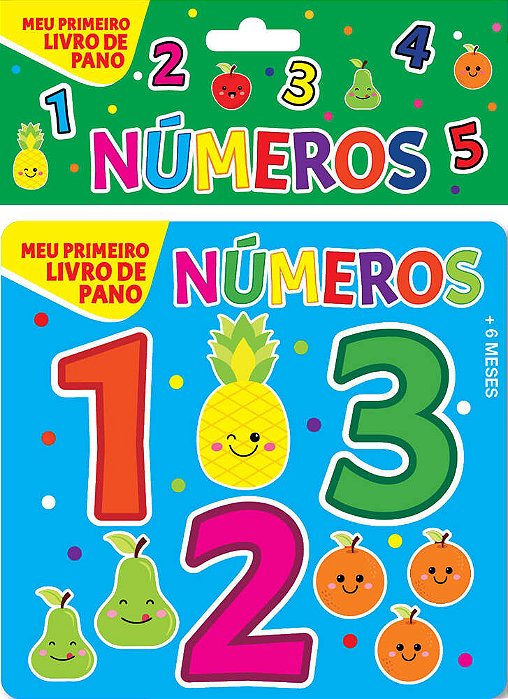 Meu Primeiro Livro De Pano - Numerais