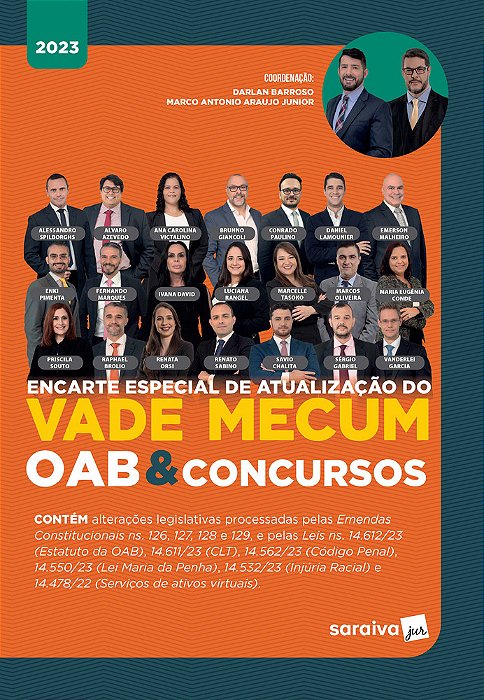Encarte Especial De Atualização Do Vade Mecum Oab & Concursos