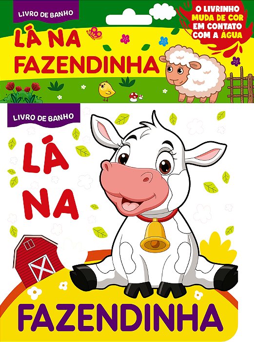 Lá Na Fazendinha Livro De Banho