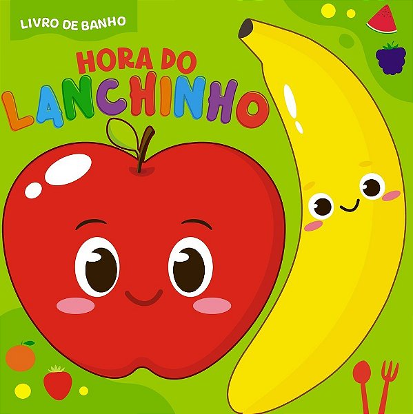 Hora Do Lanchinho Livro De Banho | Acompanha Um Cachorro De Borracha
