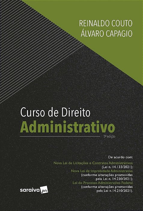 Curso De Direito Administrativo - 5ª Edição 2022