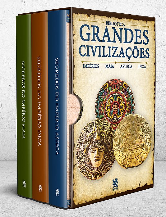 Biblioteca Grandes Civilizações - Box Com 3 Livros