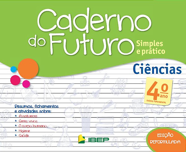 Caderno Do Futuro Ciências 4º Ano 4º Ano