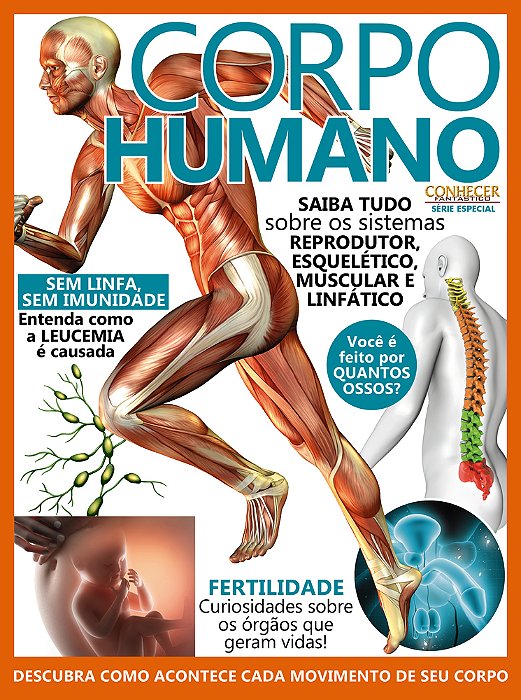 Conhecer Fantástico Série Especial - Corpo Humano - Volume 3