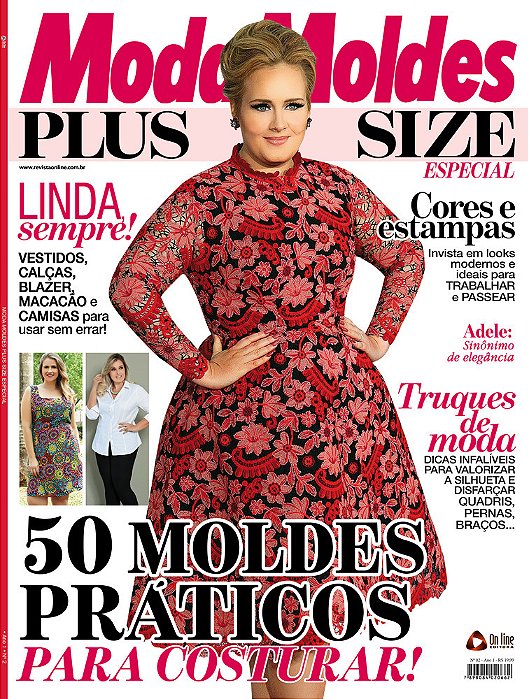 Moda Moldes - Especial - Plus Size 53 Moldes Práticos