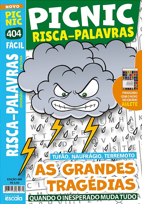 Risca-Palavra As Grandes Tragédias - Fácil 404