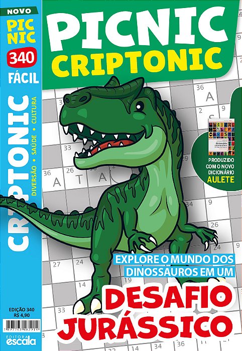 Picnic Criptonic - Desafio Jurássico- Fácil 340