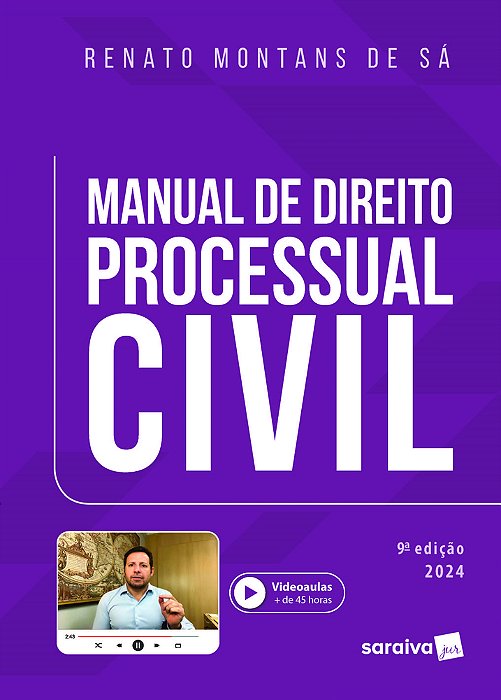 Manual De Direito Processual Civil - 9 Edição 2024