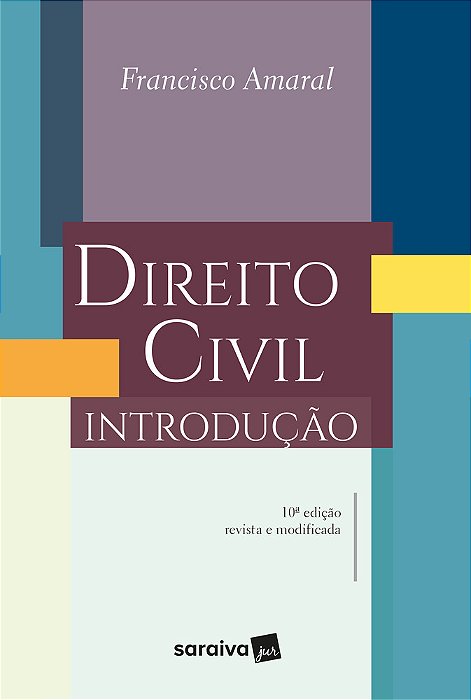 Direito Civil - 10ª Edição De 2018 Introdução