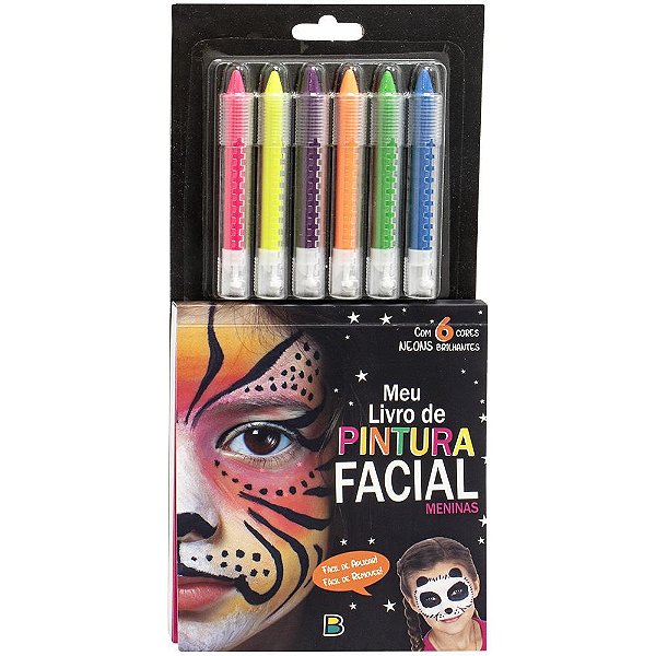 Meu Livro De Pintura Facial: Meninas