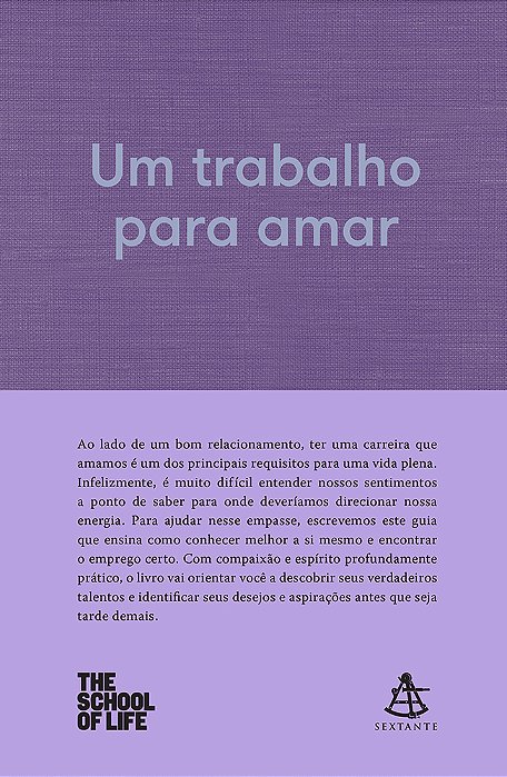 Um Trabalho Para Amar