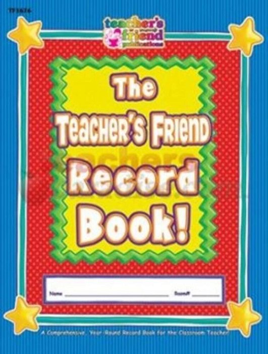 Teacher's Friend Record Book