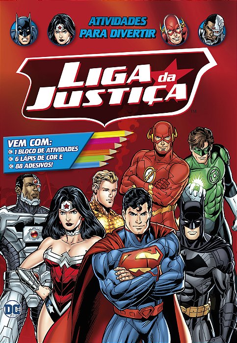 Liga Da Justiça - Atividades Para Divertir