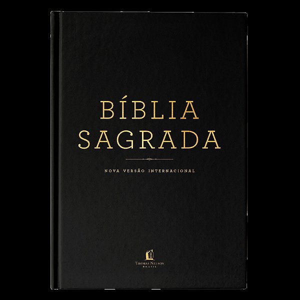 Bíblia Nvi, Capa Dura, Preta, Econômica, Clássica