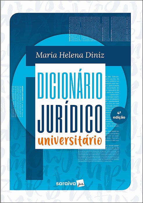 Dicionário Jurídico Universitário - 4ª Edição 2022