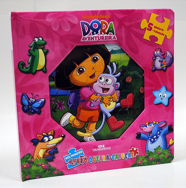 Dora A Aventureira Meu Primeiro Livro Quebra-Cabeças