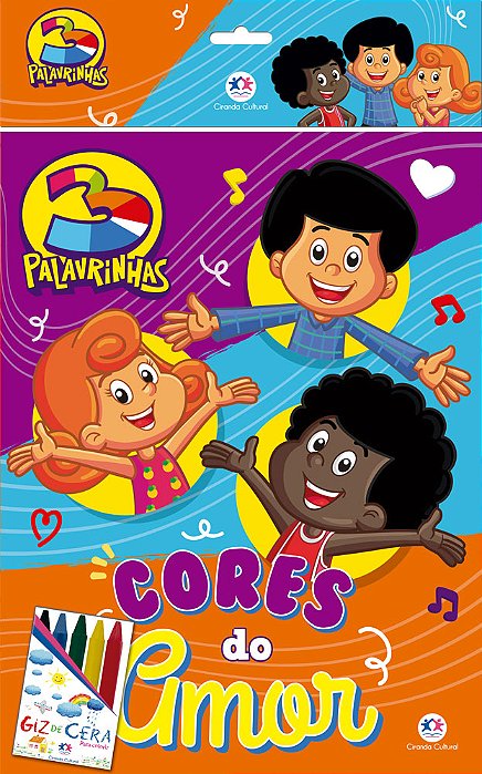 3 Palavrinhas - Com Giz De Cera