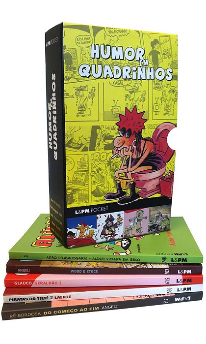 Caixa Especial Humor Em Quadrinhos