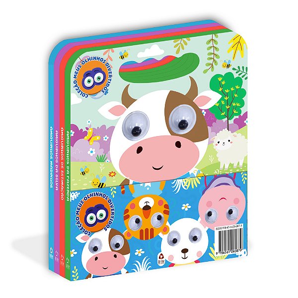 Coleção Meus Olhinhos Divertidos - Kit Com 4 Livrinhos