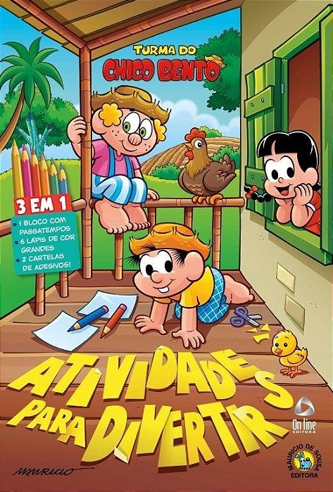 Turma Do Chico Bento Atividades Para Divertir