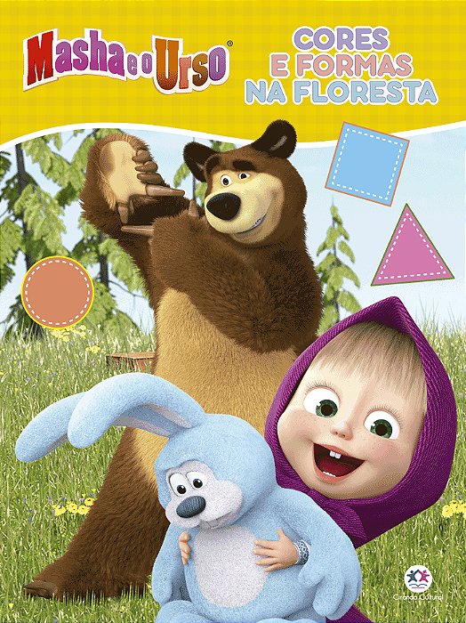 Masha E O Urso - Cores E Formas Na Floresta