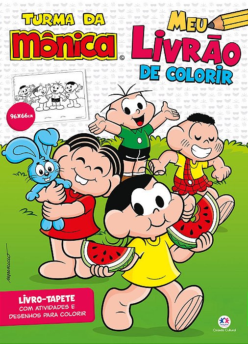 Turma Da Mônica - Meu Livrão De Colorir