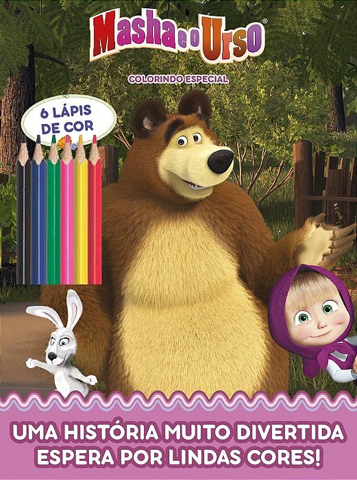 Masha E O Urso - Colorindo Especial - Vol.2