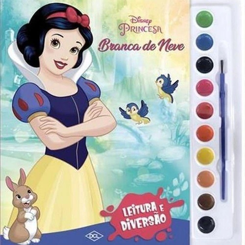 Disney - Aquarela - Branca De Neve..-