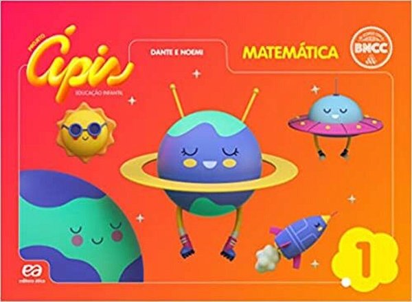 Projeto Ápis - Matematica - Ed. Infantil - Vol. 1 Ref 2020