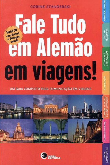 Fale Tudo Em Alemão Em Viagens! Inclui CD Com Frases E Diálogos Usuais