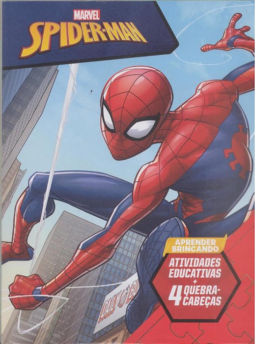 Aprender Brincando Marvel - Homem Aranha