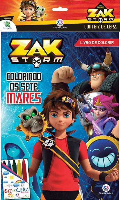 Zak Storm - Com Giz De Cera Atividades Marinhas Iradas