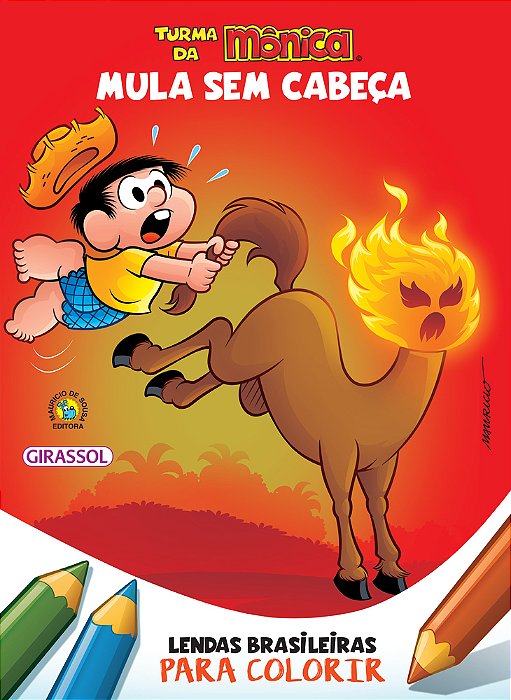 Tm - Lendas BR Para Colorir - Mula Sem Cabeca