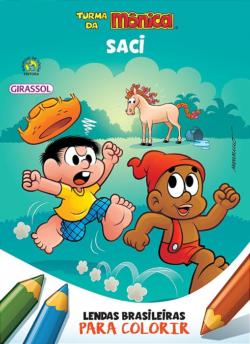 Tm - Lendas BR Para Colorir - Saci