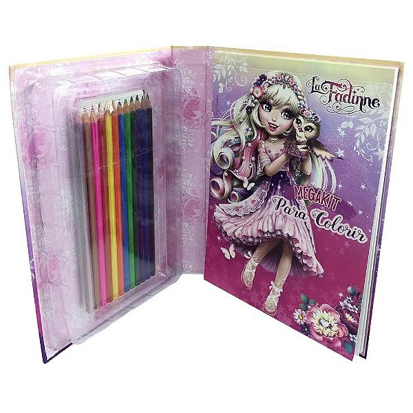 Megakit Para Colorir: La Fadinne