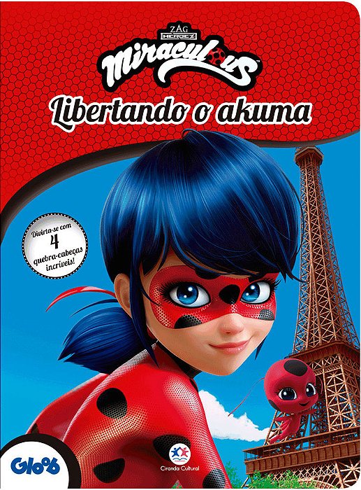 Ladybug - Libertando O Akuma Divirta-Se Com 4 Quebra-Cabeças Incríveis!