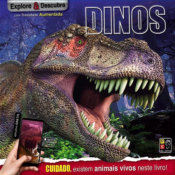 Dinos - Explore E Descubra Com Realidade Aumentada