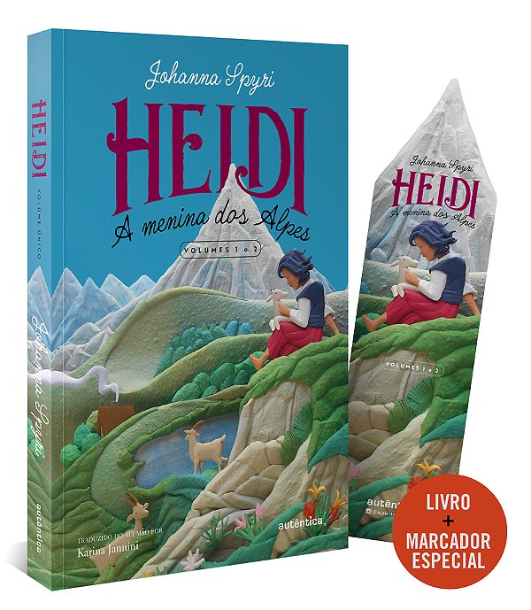 Heidi A Menina Dos Alpes (Volume Único)..-