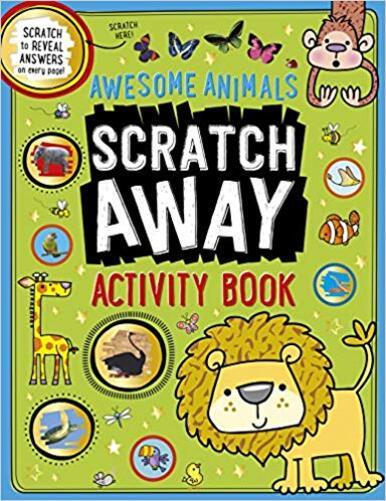 Awesome Animals - Scratch Away - Activity Book